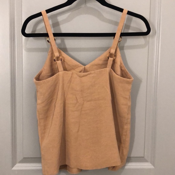 Topshop Beige Tank Top Size 4 - Picture 5 of 5